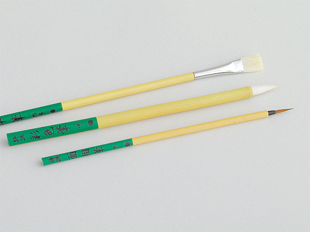 竹軸筆3本組
